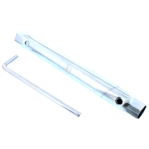 Zündkerzenschlüssel 2 in 1 für Motorräder 16/21 mm mit abgewinkeltem Knebel