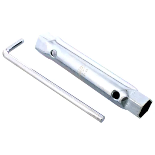 Zündkerzenschlüssel 2 in 1 mit abgewinkeltem Knebel 125 mm