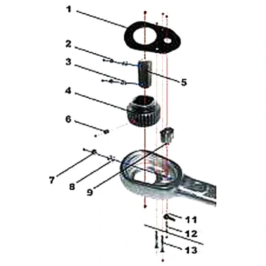 Drehmomentschlüssel Reparatursatz 3/8 Zoll für verschiedene Modelle