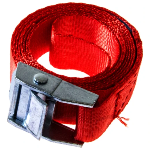 Zurrgurt 25 mm/1.5 Meter mit Klemmschloss für Motorräder