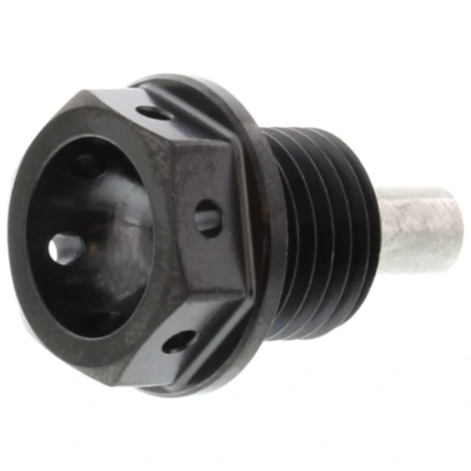 Ölablassschraube magnetisch JMP Bolt M14X1. 5 mm 12 mm Titan schwarz passend für: Triumph Tiger, Bonneville, Street Triple