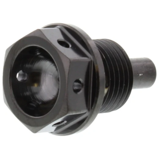 Ölablassschraube magnetisch JMP Bolt M14X1. 25 mm 12 mm Titan schwarz passend für: Suzuki AN, UH, DR