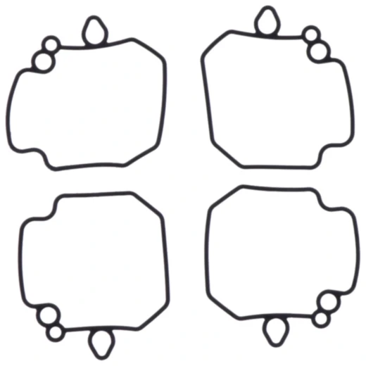 Schwimmerkammerdichtung Tourmax Inhalt 4 Stück passend für: Suzuki AY, TR, UF, UX