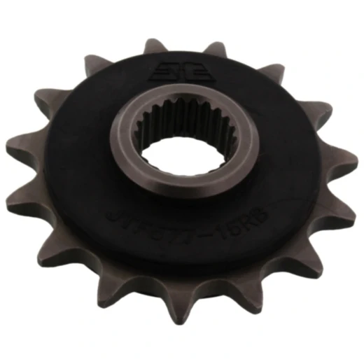 Ritzel 15Z Teilung 520 Gummiert Alternative: 7266265 passend für: MZ/MUZ Baghira, Skorpion, Mastiff