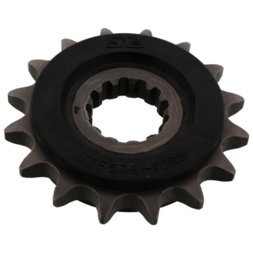 Ritzel 16Z Teilung 530 gummiert für Motorräder