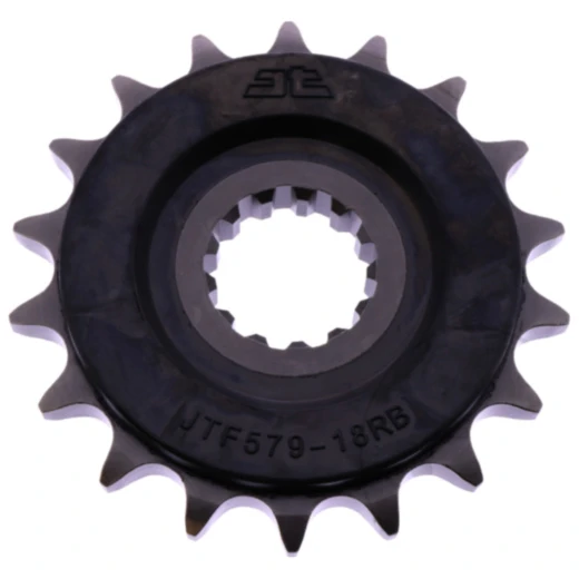 Ritzel 18Z Teilung 530 gummiert für Motorräder