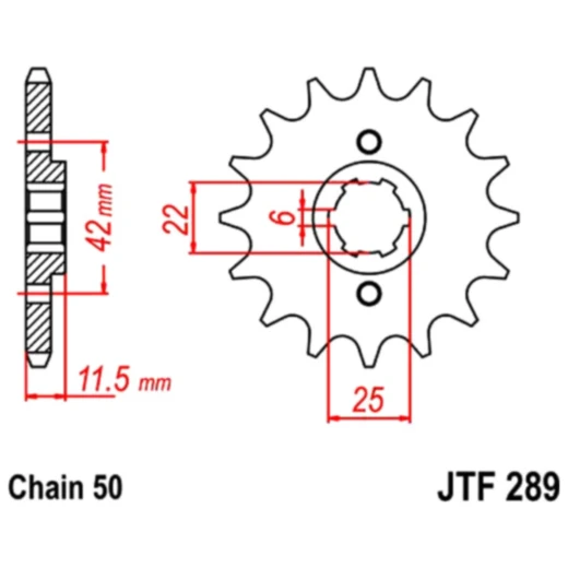 Ritzel 15Z Teilung 530 grobverzahnt 6 Innendurchmesser 22/25 passend für: Honda CB, CL, FT, CM