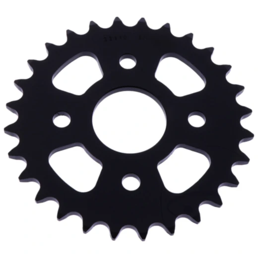 Kettenrad 28Z Teilung 520 schwarz Innendurchmesser 044 Lochkreis 080 passend für: E - Ton RXL, DXL, BXL