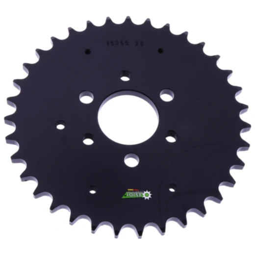 Kettenrad 35Z Teilung 428 schwarz Innendurchmesser 036 Lochkrei