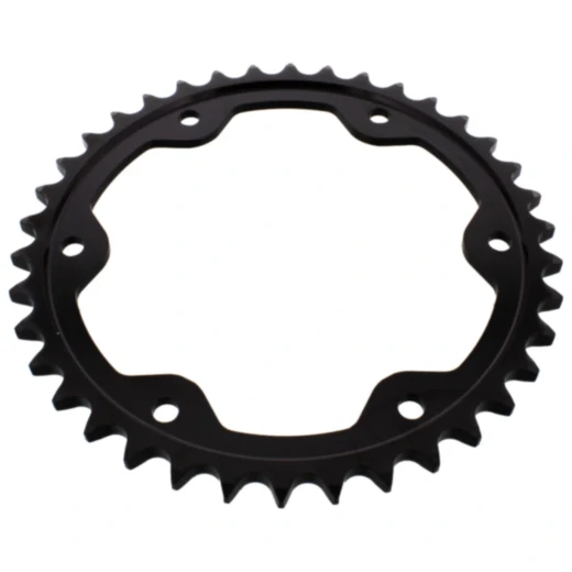 Kettenrad 38 Zähne 525 Teilung schwarz für Motorräder