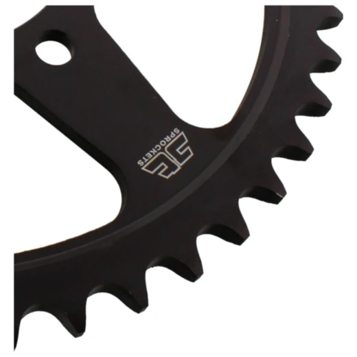 Kettenrad 48 Zähne 525 Teilung schwarz für: Custom Bikes_0