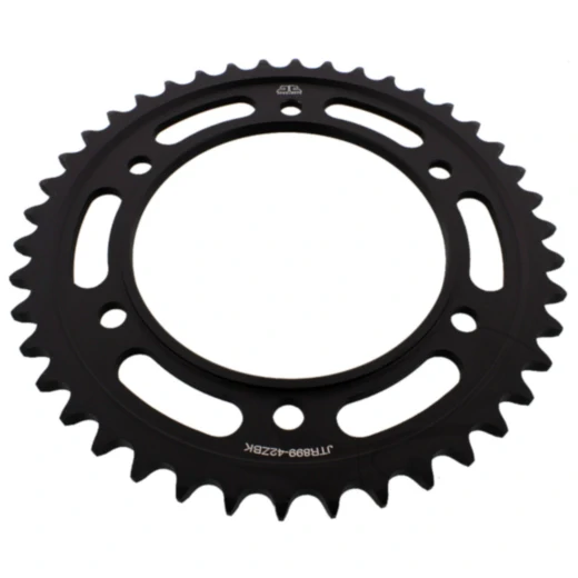 Kettenrad 42Z 525 Teilung schwarz für Motorräder
