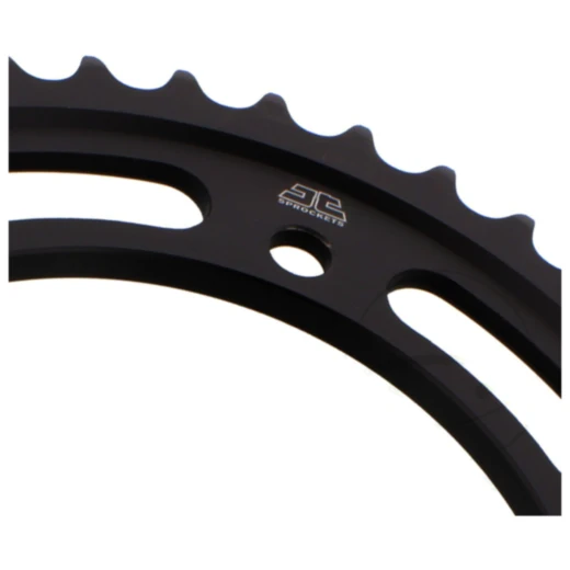 Kettenrad 42Z 525 Teilung schwarz für Motorräder_0