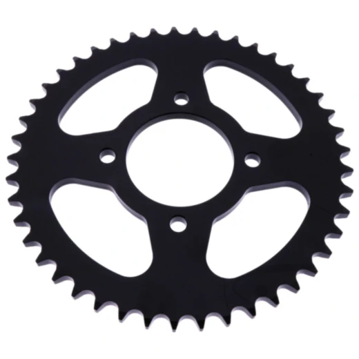 Kettenrad 45Z Teilung 428 schwarz Innendurchmesser 058 Lochkreis 078 passend für: Hyosung GV, XRX, RT