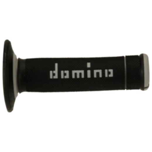 Griffgummi Offroad schwarz/grau geschlossen für Motorräder_0