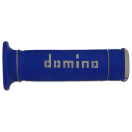 Griffgummi Offroad blau/weiß 22/26 mm geschlossen_0