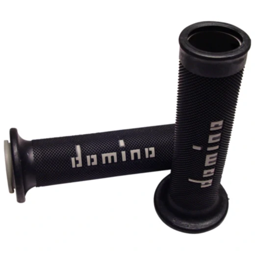 Domino Griffgummi schwarz/grau 22/26 mm offen