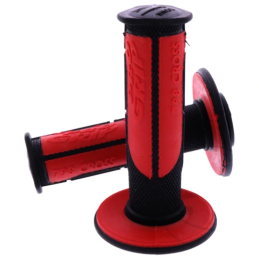 ProGrip Griffgummi 798 für Motorräder schwarz/rot D.22/25mm