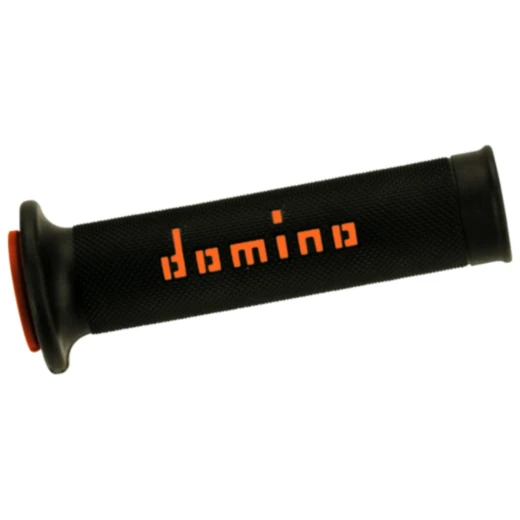 Domino Griffgummi schwarz/orange 22/26 mm