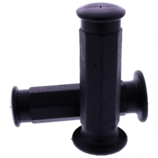 Griffgummi schwarz 22/26 mm geschlossen für Moped