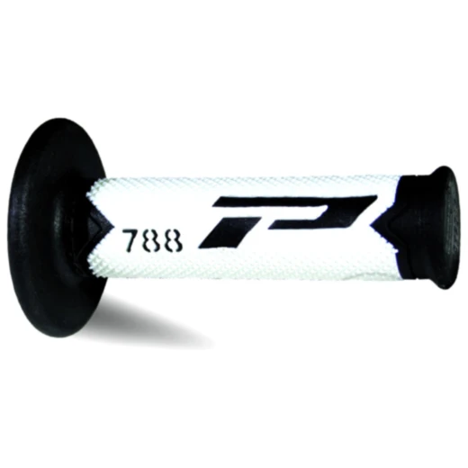 ProGrip Extra Slim Griffgummi schwarz/weiß/grau für Motorräder