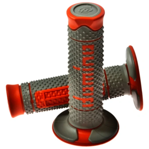 Domino Offroad Griffgummi grau/orange D.22/26mm