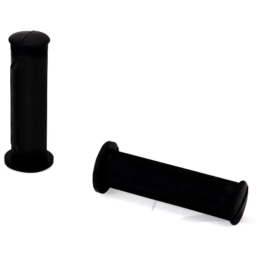 Griffgummi Daytona Schwarz Domino 22/26 mm geschlossen