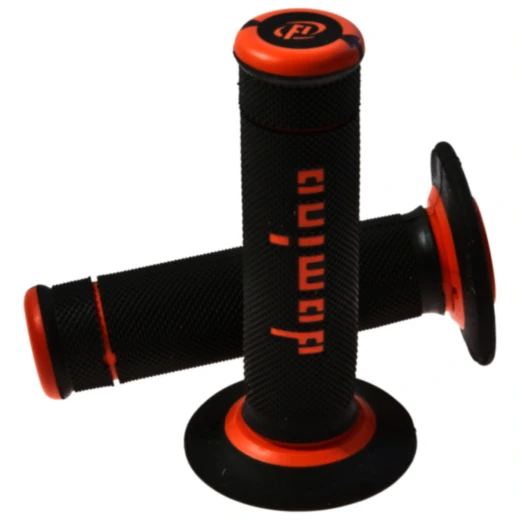 Domino Griffgummi schwarz/orange 22/26 mm geschlossen 7290406