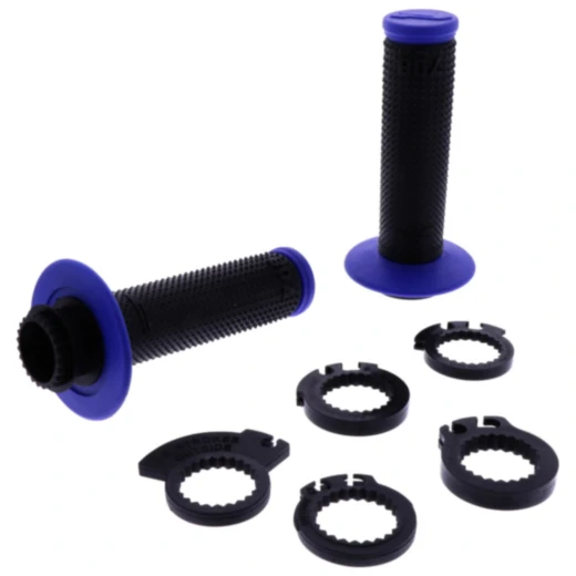Griffe 708 blau/schwarz D.22/25mm geschlossen für: Cross/MX
