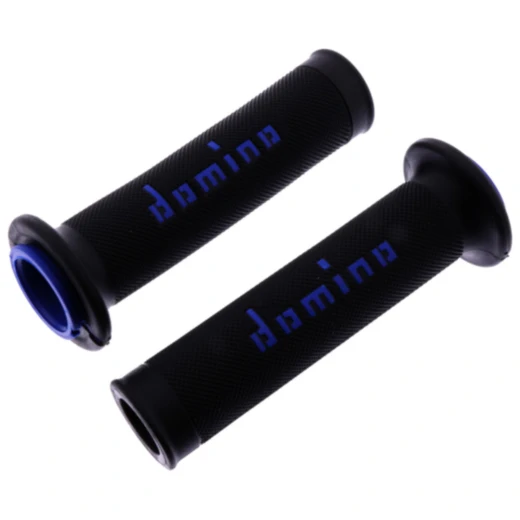 Griffgummi A010 schwarz/blau Domino D.22/26mm offen