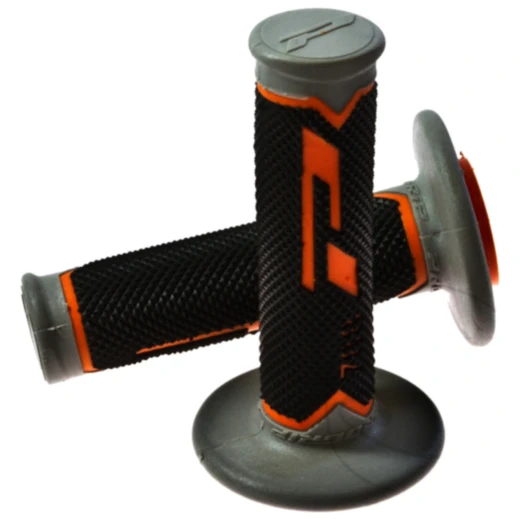 ProGrip 788 Griffgummi für Motorräder, schwarz/grau/orange D.22/25mm