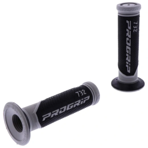 ProGrip Griffgummi 732 schwarz/grau für Motorräder