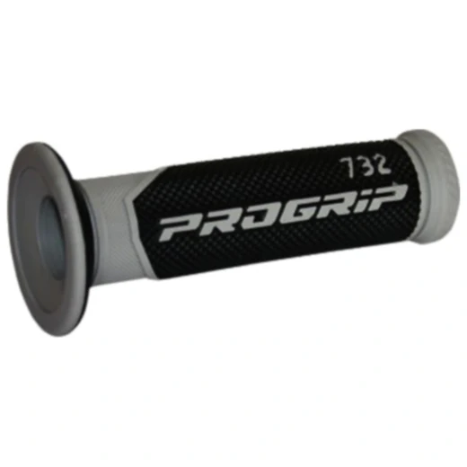 ProGrip Griffgummi 732 schwarz/grau für Motorräder_0