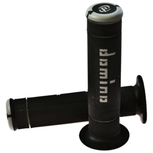 Griffgummi closed schwarz/grau 22/26 mm