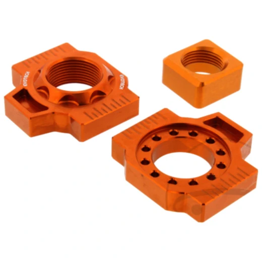 Kettenspanner Evotech orange passend für: Husqvarna Enduro, Supermoto