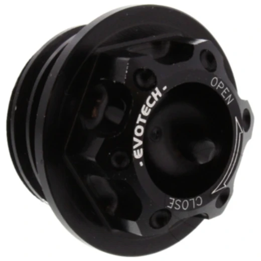 Öleinfüllschraube alu Evotech 22X1. 5 mm schwarz passend für: Ducati Monster, Supersport, 916