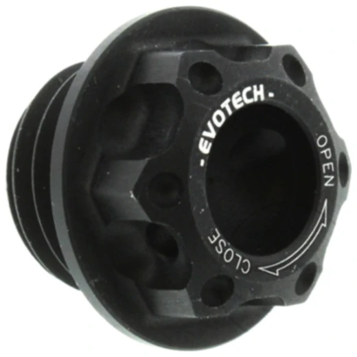 Öleinfüllschraube alu Evotech 20X2. 5 mm mattschwarz passend für: Honda CBR, CB, NC