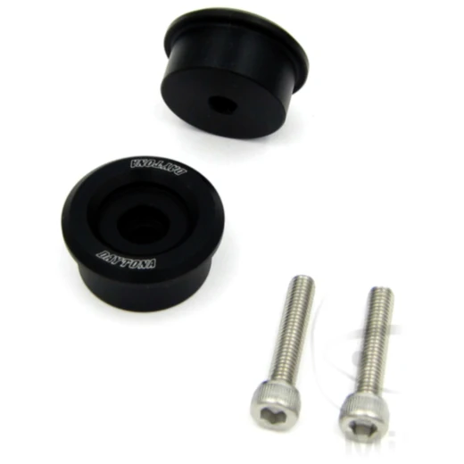 Lenkerenden Aluminium schwarz für Suzuki