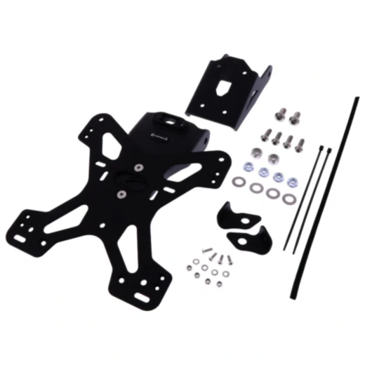 Nummernschildhalter Evotech schwarz passend für: Kawasaki Z, Ninja