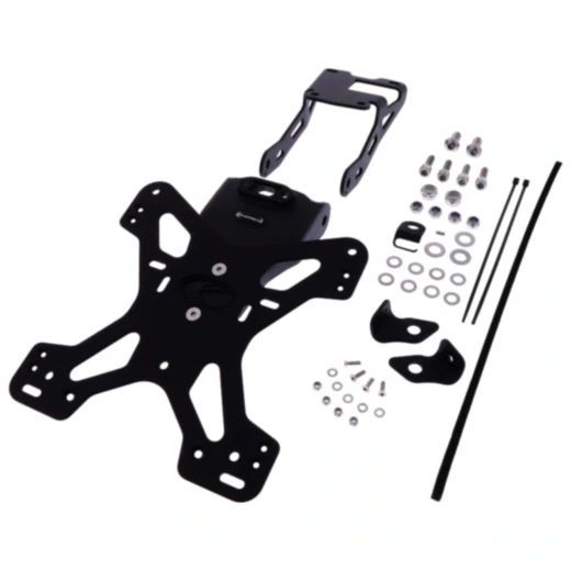 Nummernschildhalter Evotech schwarz passend für: Kawasaki Z, Z H2