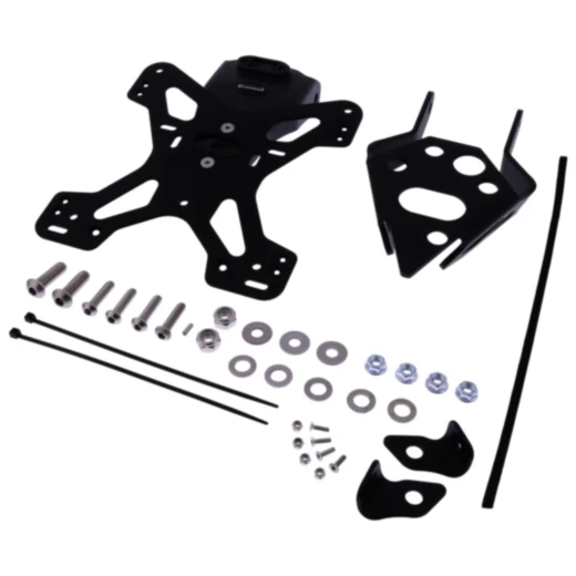 Nummernschildhalter Evotech schwarz passend für: Triumph Street Triple