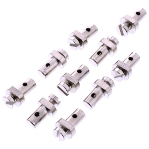 Schraubnippel JMP - 13 mm mit 2.2 mm Bohrung, Inhalt 10_0