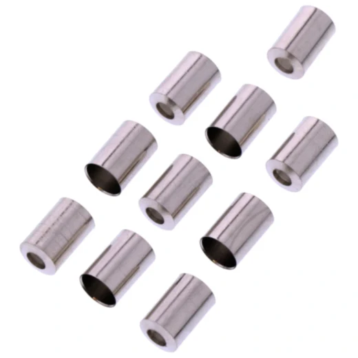 Abschlusshülse 3,0 mm JMP - 9 mm Länge, 3 mm Bohrung, Inhalt 10