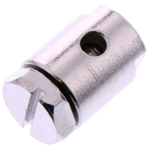 Schraubnippel JMP 10.5 mm mit Bohrung 2.5 mm