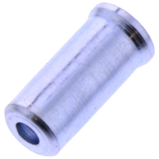 Abschlusshülse für Bowdenzug - 11 mm Länge, 2 mm Bohrung