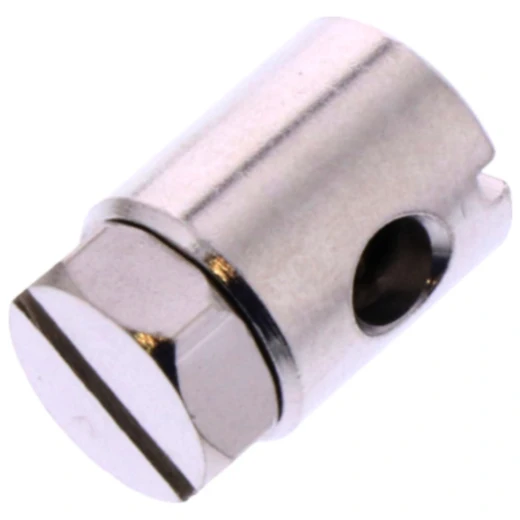 Schraubnippel für Bowdenzug JMP – Länge 9 mm, Bohrung 2.8 mm