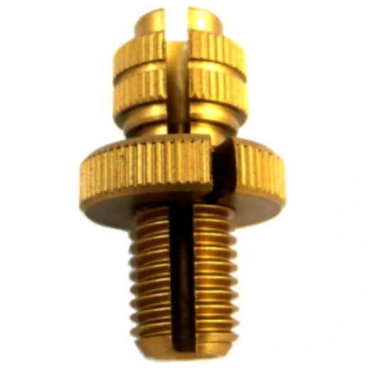 Stellschraube geschlitzt M10 x 1,25 mm - Aluminium 32 mm