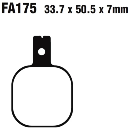 EBC Bremsklötze Standard für Motorräder 7320035