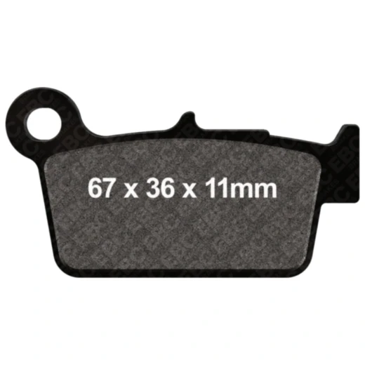 Bremsklotz Sinter R EBC Alternative: 7874001 passend für: TM Racing MX, EN, SMR