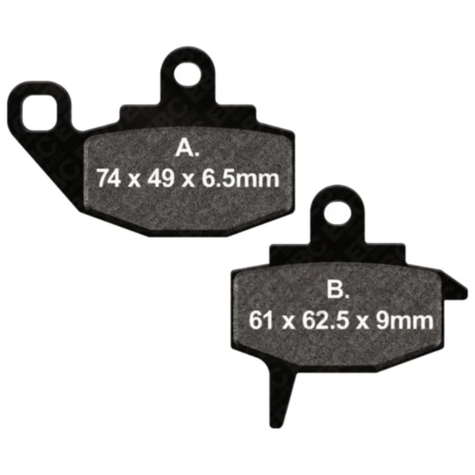 Bremsklotz Standard EBC Alternative: 7871825 passend für: Kawasaki KX, KLR